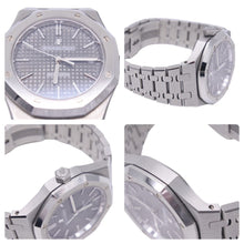 Load image into Gallery viewer, オーデマ・ピゲ AUDEMARS PIGUET ロイヤルオーク オートマティック 15450ST.OO.1256ST.02 グレー文字盤 美品 中古 45951