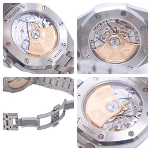 オーデマ・ピゲ AUDEMARS PIGUET ロイヤルオーク オートマティック 15450ST.OO.1256ST.02 グレー文字盤 美品 中古 45951