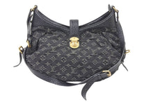 Load image into Gallery viewer, LouisVuitton ルイヴィトン スライトリー ショルダーバッグ M95835 モノグラム デニムキャンバス ブラック 美品 中古 45954