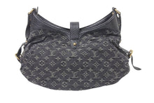 Load image into Gallery viewer, LouisVuitton ルイヴィトン スライトリー ショルダーバッグ M95835 モノグラム デニムキャンバス ブラック 美品 中古 45954