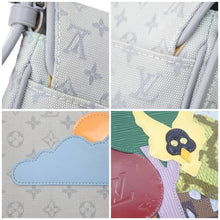 Load image into Gallery viewer, LOUIS VUITTON ルイ・ヴィトン コントドゥフェ ミュゼット ショルダーバッグ モノグラム M92279 グレー 美品 中古 45955