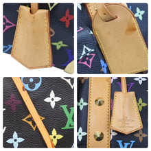 Load image into Gallery viewer, ルイヴィトン LOUIS VUITTON キーポル45 ボストンバッグ マルチカラー 黒 M92640 良品 中古 45956