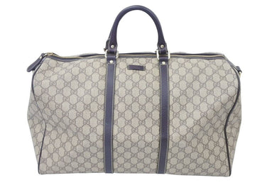 GUCCI グッチ ハンドバック GG柄 206501 コーティングキャンバス ベージュ ブラウン レザー 美品 中古 45962
