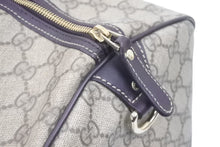 Load image into Gallery viewer, GUCCI グッチ ハンドバック GG柄 206501 コーティングキャンバス ベージュ ブラウン レザー 美品 中古 45962