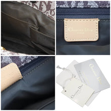 Load image into Gallery viewer, Christian Dior クリスチャンディオール トロッター 柄 ハンドバッグ ロゴ キャンバス レザー BO C 0072 ベージュ 美品 中古 45965