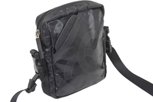 CHANEL シャネル ショルダーバッグ ココマーク スポーツライン 11番代 ブラック ライトグレー 中古 46000
