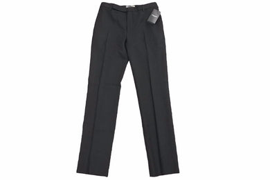 以前同様 SAINT LAURENT サンローラン 21年スラックスパンツ ブラックウール 607846 Y404 サイズ42 中古 46009 