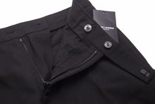 Load image into Gallery viewer, 新品同様 SAINT LAURENT サンローラン 21年 スラックスパンツ ブラック ウール 607846 Y404 サイズ42 中古 46009