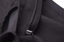 Load image into Gallery viewer, 新品同様 SAINT LAURENT サンローラン 21年 スラックスパンツ ブラック ウール 607846 Y404 サイズ42 中古 46009