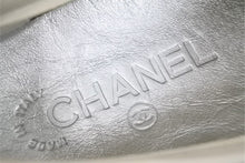 Load image into Gallery viewer, CHANEL ローカットスニーカー レースアップ ココマーク レザー AG33909 ホワイト ブラック サイズ36 美品 中古 46012