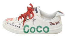 Load image into Gallery viewer, CHANEL 19SS ファレルウィリアムス グラフィックローカットスニーカー ホワイトマルチカラー 36 美品 中古 46013