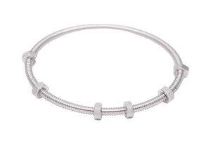 ECROU DE CARTIER BRACELET エクル ドゥ カルティエ ブレスレット WG 19号 美品 中古 46033