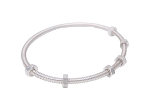 ECROU DE CARTIER BRACELET エクル ドゥ カルティエ ブレスレット WG 19号 美品 中古 46033