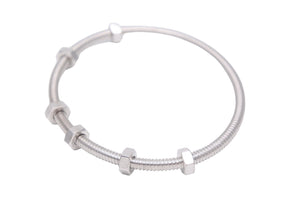 ECROU DE CARTIER BRACELET エクル ドゥ カルティエ ブレスレット WG 19号 美品 中古 46033
