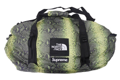 Supreme × The North Face シュプリーム ノースフェイス 18SS スネークスキン ライトウェイト ダッフルバッグ 中古 46052 