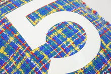 Load image into Gallery viewer, 極美品 CHANEL シャネル マルチカラーツイードトートバッグ デカココマーク ラメ ツイード フリンジ 23番台 中古 46087