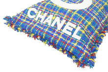 Load image into Gallery viewer, 極美品 CHANEL シャネル マルチカラーツイードトートバッグ デカココマーク ラメ ツイード フリンジ 23番台 中古 46087