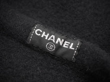 Load image into Gallery viewer, 激レア 極美品 CHANEL シャネル ヴィンテージ ベレー帽 ウール ブラック ココマーク 中古 46103