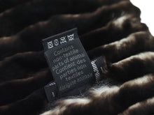 Load image into Gallery viewer, 超美品 シャネル ココマーク オリラグ ラビット ファー マフラー W13×H140 ブラウン CHANEL レディース 中古 46107