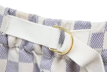 Load image into Gallery viewer, LOUIS VUITTON ルイヴィトン ショートパンツ ダミエアズール モチーフ RADZIMIRショーツ ゴールド金具 美品 中古 46110