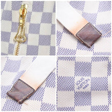 Load image into Gallery viewer, LOUIS VUITTON ルイヴィトン ショートパンツ ダミエアズール モチーフ RADZIMIRショーツ ゴールド金具 美品 中古 46110