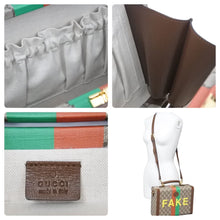 Load image into Gallery viewer, GUCCI グッチ 2020AW Fake Not Print Medium Suitcase フェイクノットプリントミディアムスーツケース 2WAYバッグ 美品 中古 46201