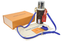 Load image into Gallery viewer, LOUIS VUITTON ルイ・ヴィトン NBA フラスク ホルダー モノグラム ブラウン シルバー タンブラー 水筒 GI0565 中古 46212