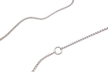 Load image into Gallery viewer, CHANEL シャネル ネックレス ココマーク ラインストーン ボール アクセサリー B11P 3.3g メタル シルバー 美品 中古 46233
