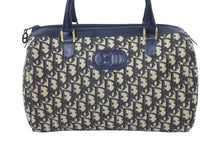 Load image into Gallery viewer, ChristianDior クリスチャンディオール ミニボストンバッグ ハンドバッグトロッター柄 総柄 キャンバス 良品 中古 46238