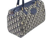 Load image into Gallery viewer, ChristianDior クリスチャンディオール ミニボストンバッグ ハンドバッグトロッター柄 総柄 キャンバス 良品 中古 46238