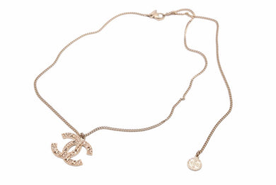 CHANEL シャネル ココマーク ネックレス ペンダント アクセサリー 12.6g 14C GP ゴールド 美品 中古 46239