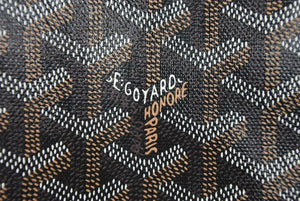 激レア GOYARD ゴヤール クロワジュール60 ボストンバッグ ハンドバッグ ノワール ブラック 美品 46245