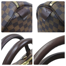 Load image into Gallery viewer, LouisVuitton ルイヴィトン ダミエ キーポル50 ボストンバッグ ハンドバッグ コーティングキャンバス ブラウン 美品 中古 46253