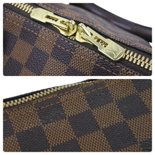 Load image into Gallery viewer, LouisVuitton ルイヴィトン ダミエ キーポル50 ボストンバッグ ハンドバッグ コーティングキャンバス ブラウン 美品 中古 46253