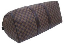 Load image into Gallery viewer, LouisVuitton ルイヴィトン ダミエ キーポル50 ボストンバッグ ハンドバッグ コーティングキャンバス ブラウン 美品 中古 46253