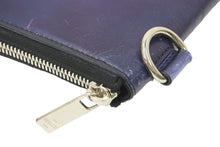 Load image into Gallery viewer, BERLUTI ベルルッティ カリグラフィ ニノGM クラッチバッグ ドキュメントフォルダーレザー ネイビーグラデーション 中古 美品 46257