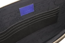 Load image into Gallery viewer, BERLUTI ベルルッティ カリグラフィ ニノGM クラッチバッグ ドキュメントフォルダーレザー ネイビーグラデーション 中古 美品 46257
