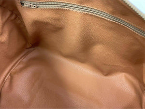 CELINE セリーヌ マカダム柄 ボストンバッグ ブラウン ゴールド 美品 中古品 46273