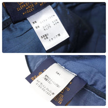 Load image into Gallery viewer, LOUIS VUITTON ルイヴィトン キャスケットモノグラム レガシー 帽子 キャップ コットン ブルー ブラウン サイズ60 美品 中古 46276