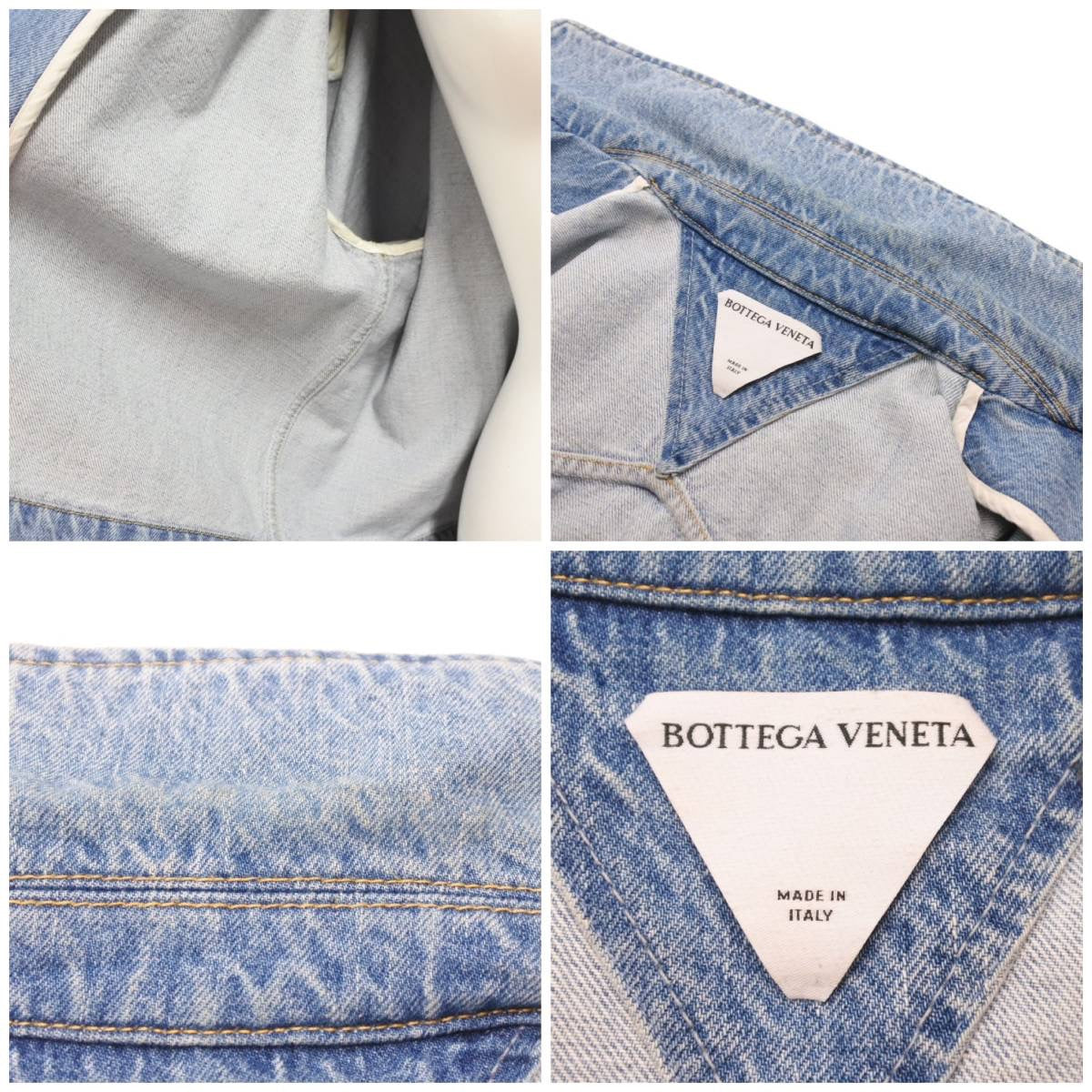 BOTTEGAVENETA ボッテガヴェネタ ショートスリーブデニムシャツ