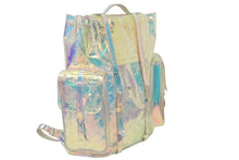 Load image into Gallery viewer, LOUIS VUITTON ルイヴィトン 19SS クリストファーGM バックパック モノグラムプリズム M44766 PVC ホワイト金具 中古 46295