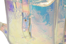 Load image into Gallery viewer, LOUIS VUITTON ルイヴィトン 19SS クリストファーGM バックパック モノグラムプリズム M44766 PVC ホワイト金具 中古 46295