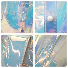 Load image into Gallery viewer, LOUIS VUITTON ルイヴィトン 19SS クリストファーGM バックパック モノグラムプリズム M44766 PVC ホワイト金具 中古 46295