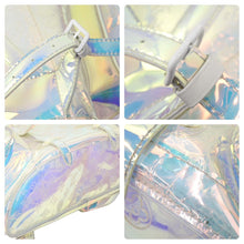 Load image into Gallery viewer, LOUIS VUITTON ルイヴィトン 19SS クリストファーGM バックパック モノグラムプリズム M44766 PVC ホワイト金具 中古 46295