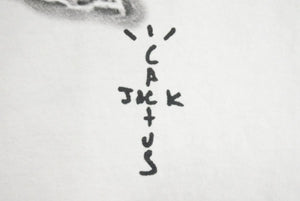 CACTUS JACK×FRAGMENT カクタスジャック フラグメント 21SS サンライズ Tシャツ トラヴィススコット ホワイト XL 美品 中古 46347
