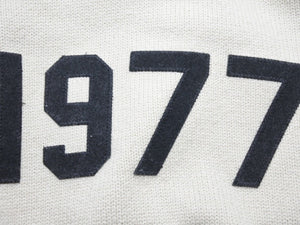 Fear of God フィアーオブゴッド ESSENTIALS 1977 ニットパーカー ベージュ RN#090233 XL 中古 46352