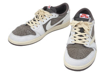Load image into Gallery viewer, NIKE ナイキ AIR JORDAN 1 LOW OG SP トラヴィススコット スニーカー DM7866-162 グレー サイズ30cm 美品 中古 46354