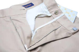 Louis vuitton ルイヴィトン 20SS ステープルズエディション パンツ RM202Q NKO HHP44W ベージュ サイズ42 美品 中古 46357