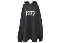 Load image into Gallery viewer, Fear of God フィアーオブゴッド ESSENTIALS 1977 ニットパーカー ブラック RN#090233 XL 中古 46359