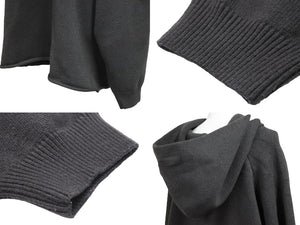 Fear of God フィアーオブゴッド ESSENTIALS 1977 ニットパーカー ブラック RN#090233 XL 中古 46359